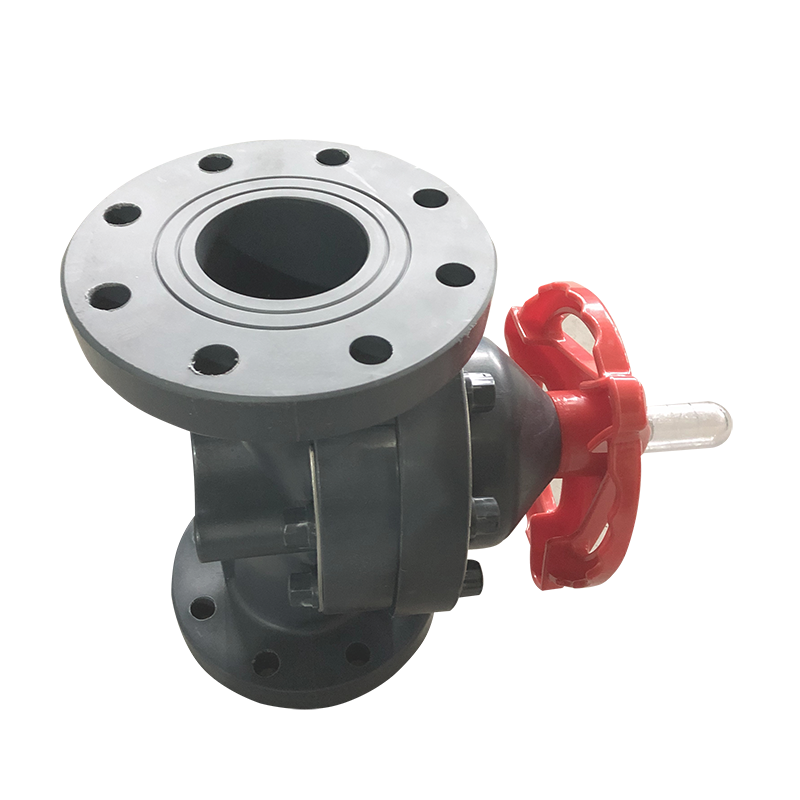 PPH法蘭隔(ge)膜閥